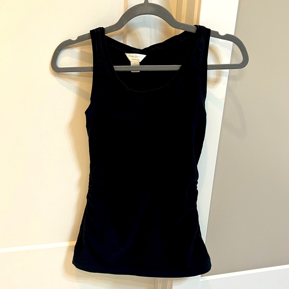 Black Small Maternity Tank